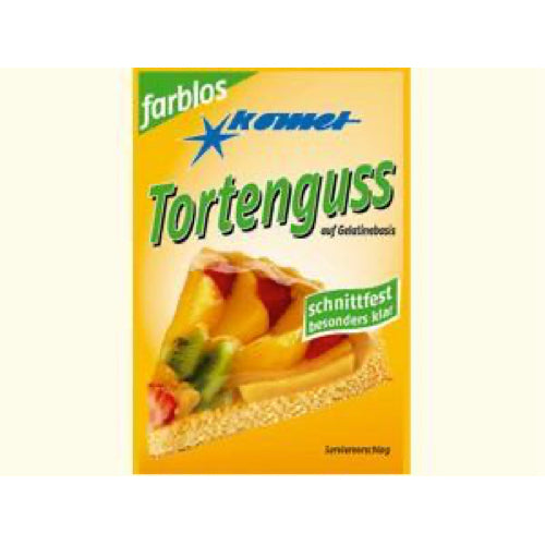 Tortenguß farblos Komet