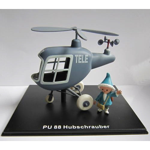 Unser Sandmännchen Sammlerstück Hubschrauber
