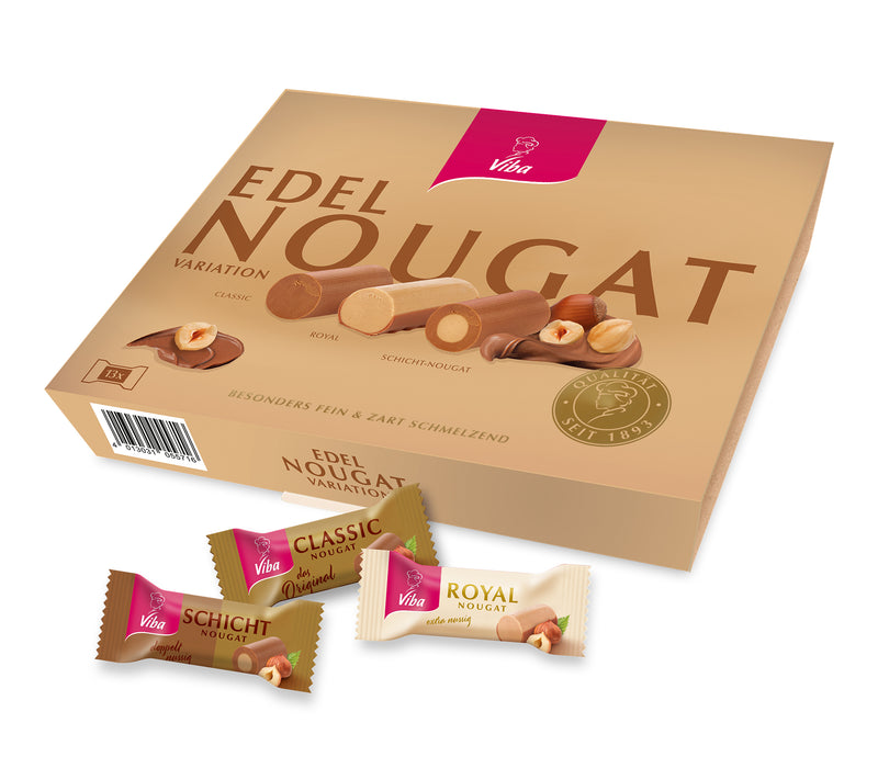 Viba Edel Nougat Variation Selection 130g