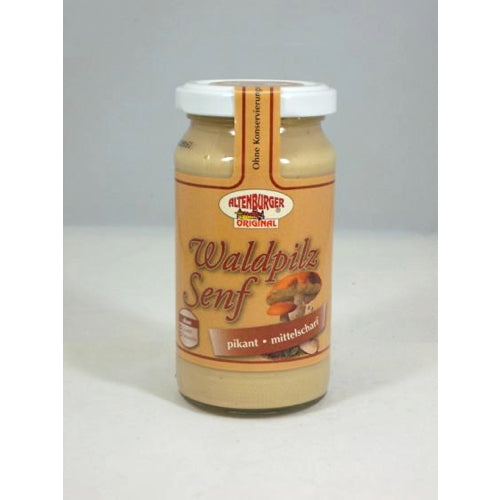 Waldpilz Senf (Altenburger), 200ml Glas