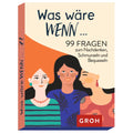 Was wäre wenn ...?! 99 Fragen zum Nachdenken, Schmunzeln und Bequasseln - Spiel - 50 Seiten