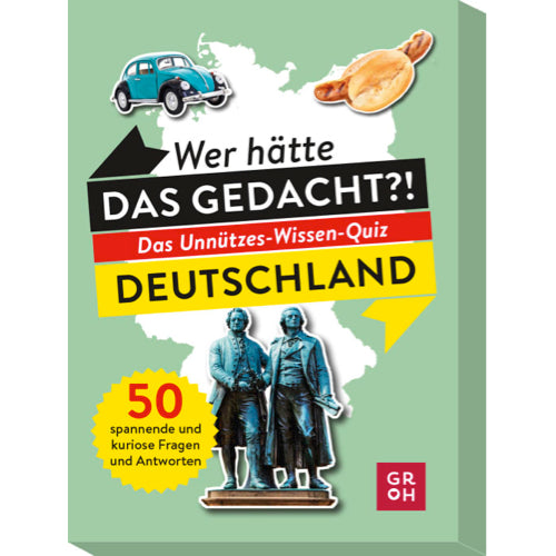 Wer hätte das gedacht?! Das Unnützes-Wissen-Quiz Deutschland - Spiel
