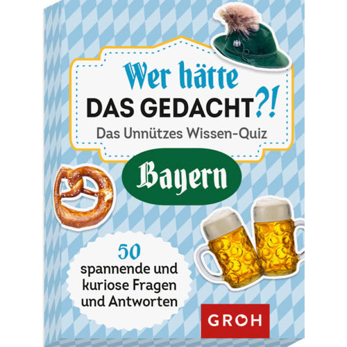 Wer hätte das gedacht?! Das Unnützes Wissen-Quiz Bayern - Spiel