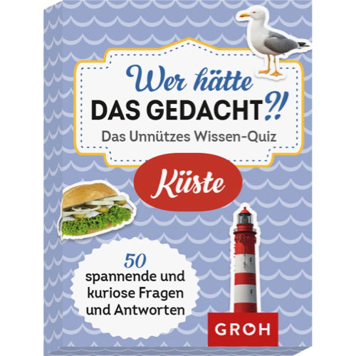 Wer hätte das gedacht?! Das Unnützes Wissen-Quiz Küste - Spiel