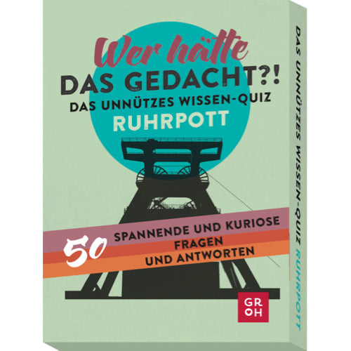 Wer hätte das gedacht?! Das Unnützes Wissen-Quiz Ruhrpott - Spiel