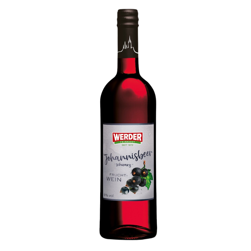 Werder Schwarzer Johannisbeerwein 0,75l.