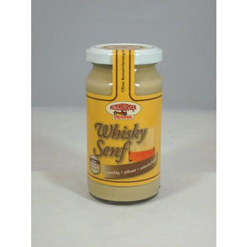 Whisky Senf (Altenburger), 200ml Glas