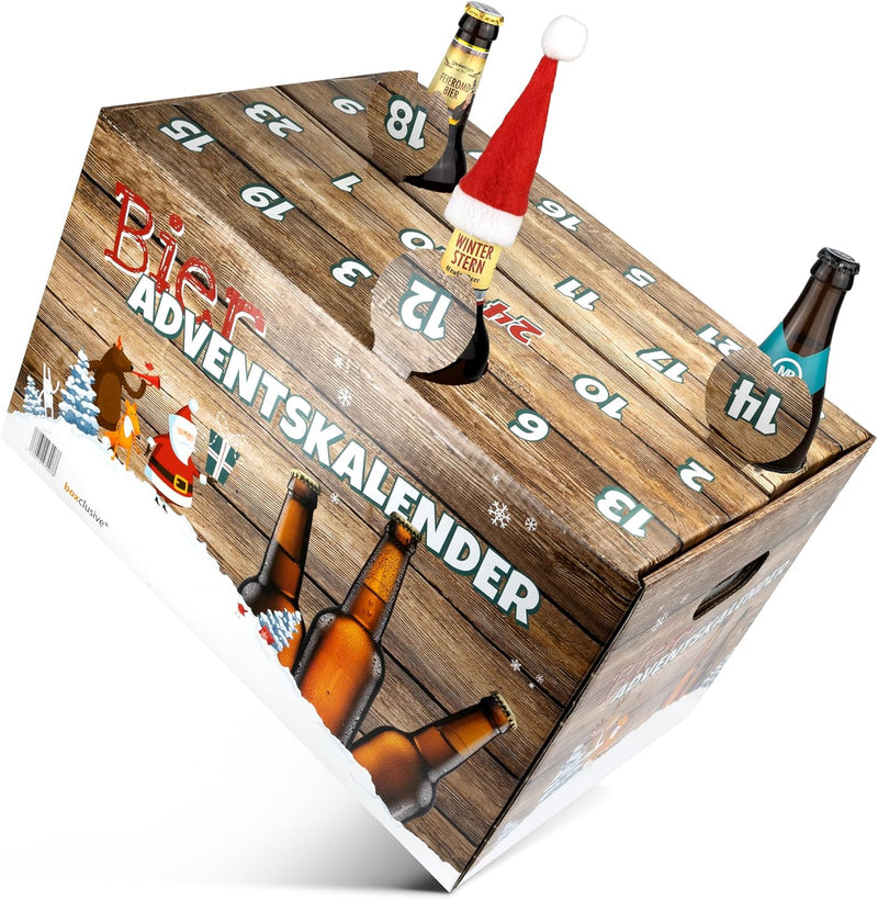 Köstlicher Bier-Adventskalender 2025 mit 24x sächsischen Spitzenbieren