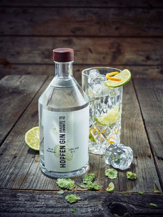HopfenGin 0,5l – feinherber Gin mit unverwechselbarem Hopfenaroma - Original aus dem Erzgebirge