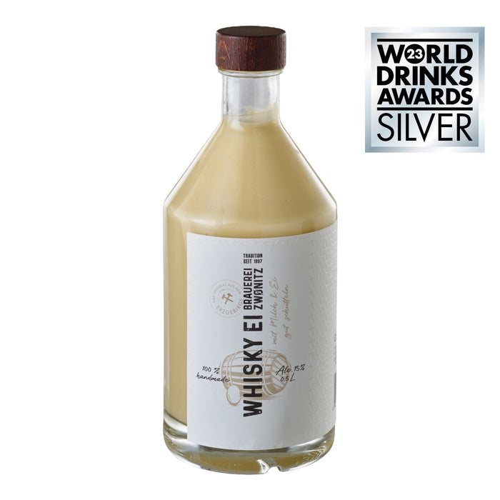 Whisky-Eierlikör 0,5l – Cremige Spezialität aus dem Erzgebirge 15 % vol.