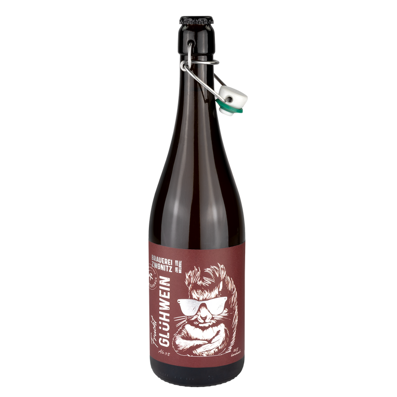 Frucht Glühwein 0,75l – Heidelbeere, Himbeere & Kirsche mit Zimt & Nelken, 9 % vol. - fruchtig-würziger Genuss aus dem Erzgebirge