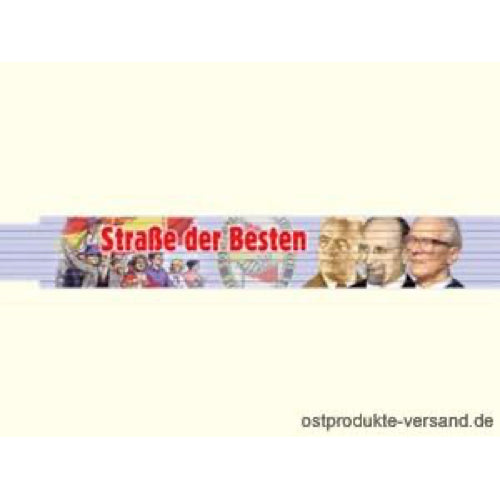 Zollstock - Strasse der Besten