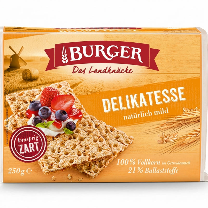 Burger Knäckebrot Delikatesse, 250g