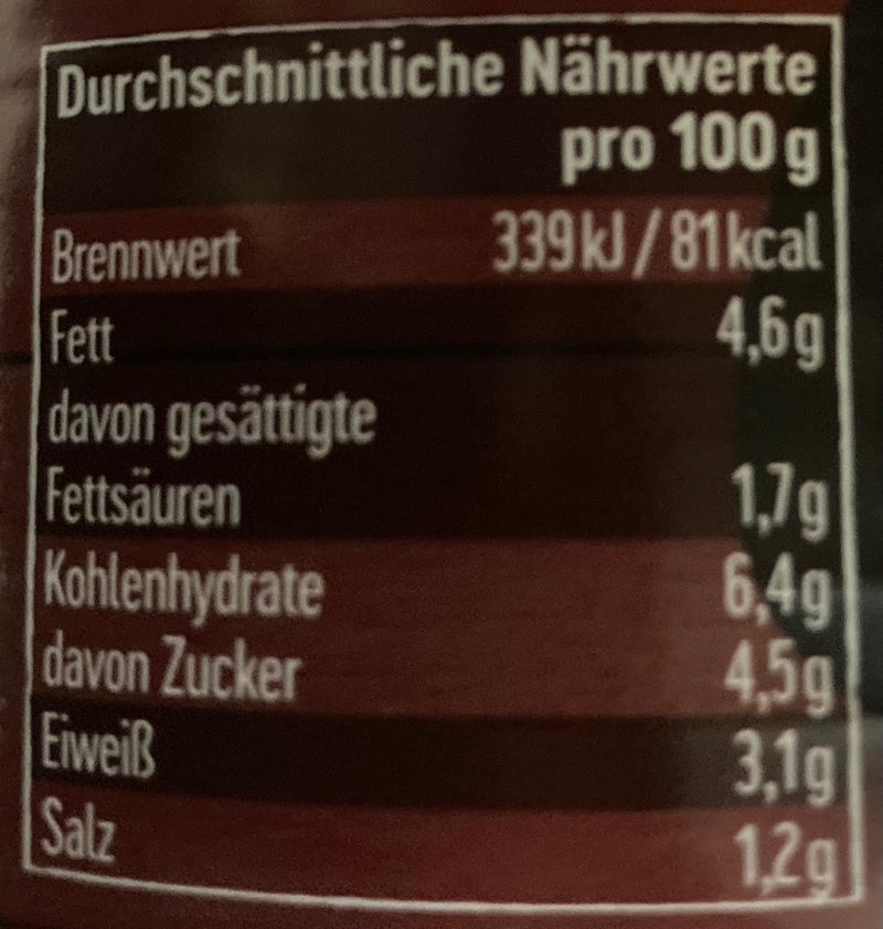 Dreistern Soljanka mit Kassler und Gurke 800g