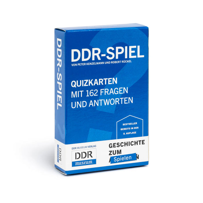 Das DDR Spiel - Quizkarten mit 162 Fragen und Antworten