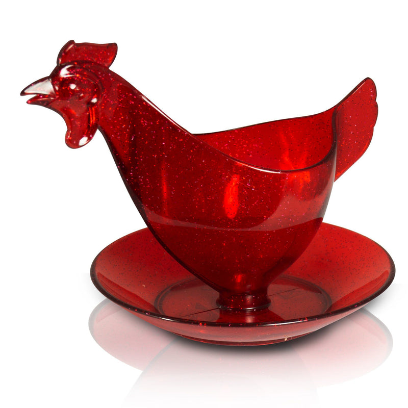 Eierbecher Frühstücks-Set - schwarz-rot-gold