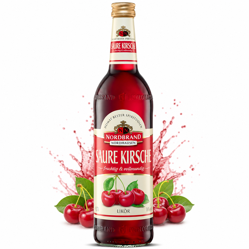 Echter Nordhäuser Saure Kirsche, 0,7l