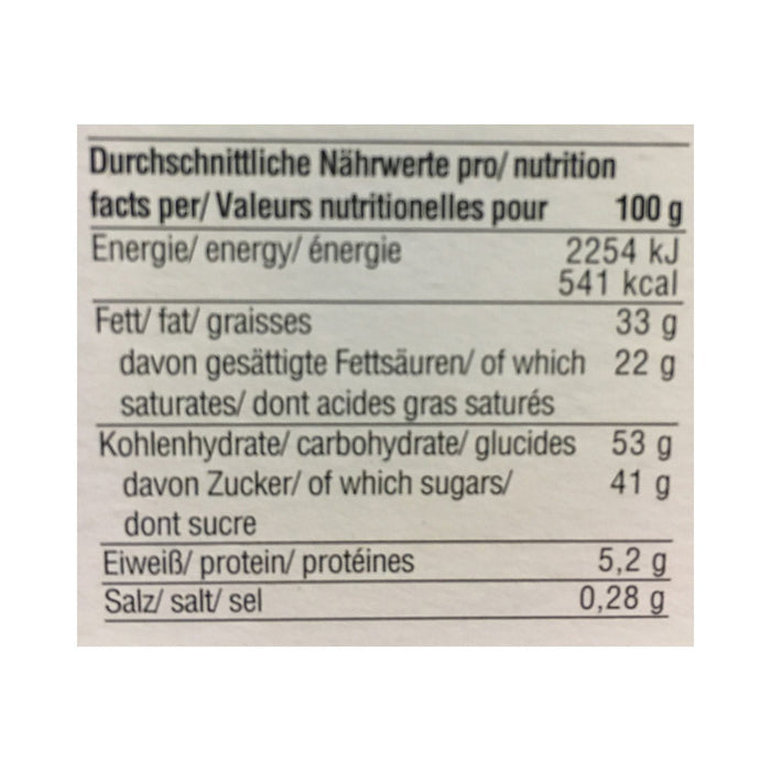 Vadossi Kalter Hund Goldbarren 425g