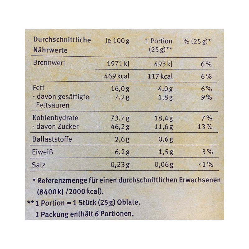 Oblaten-Ecken m. Haselnüssen (Dr. Quendt)