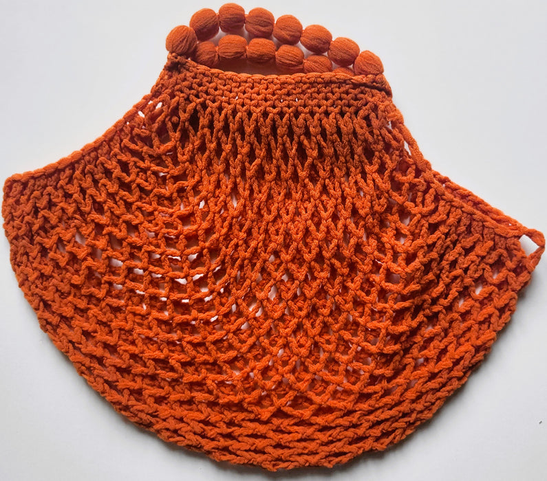 Mininetz Dederon Farbe Kastanie.