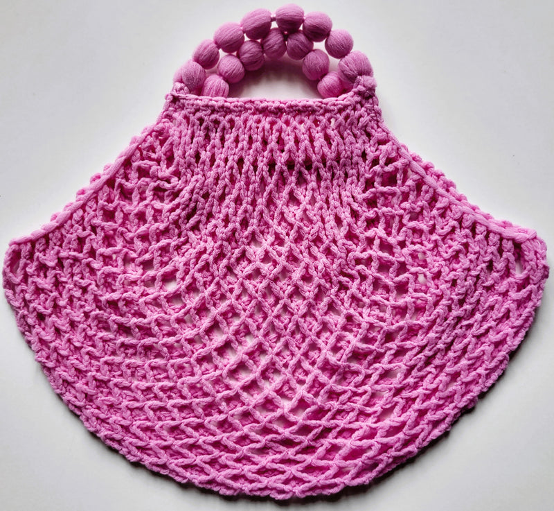 DDR Mininetz Dederon Pink Einkaufsbeutel.