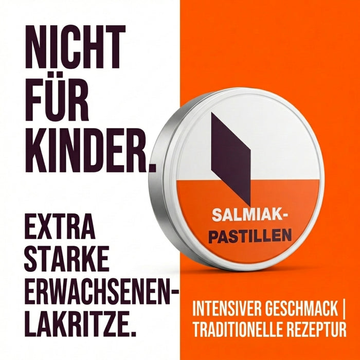 Salmiak - Pastillen 60g - Qualität aus der Apotheke