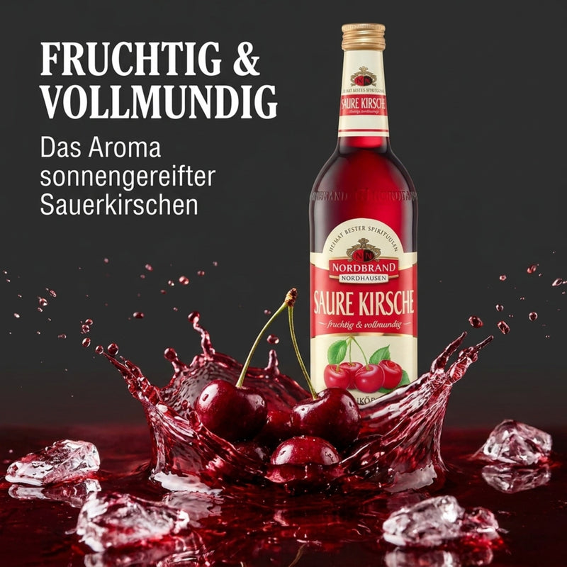 Echter Nordhäuser Saure Kirsche, 0,7l