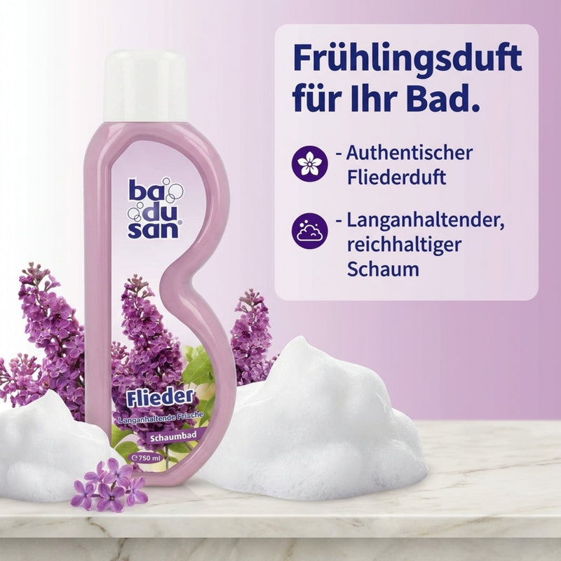 Badusan Schaumbad Flieder 750ml