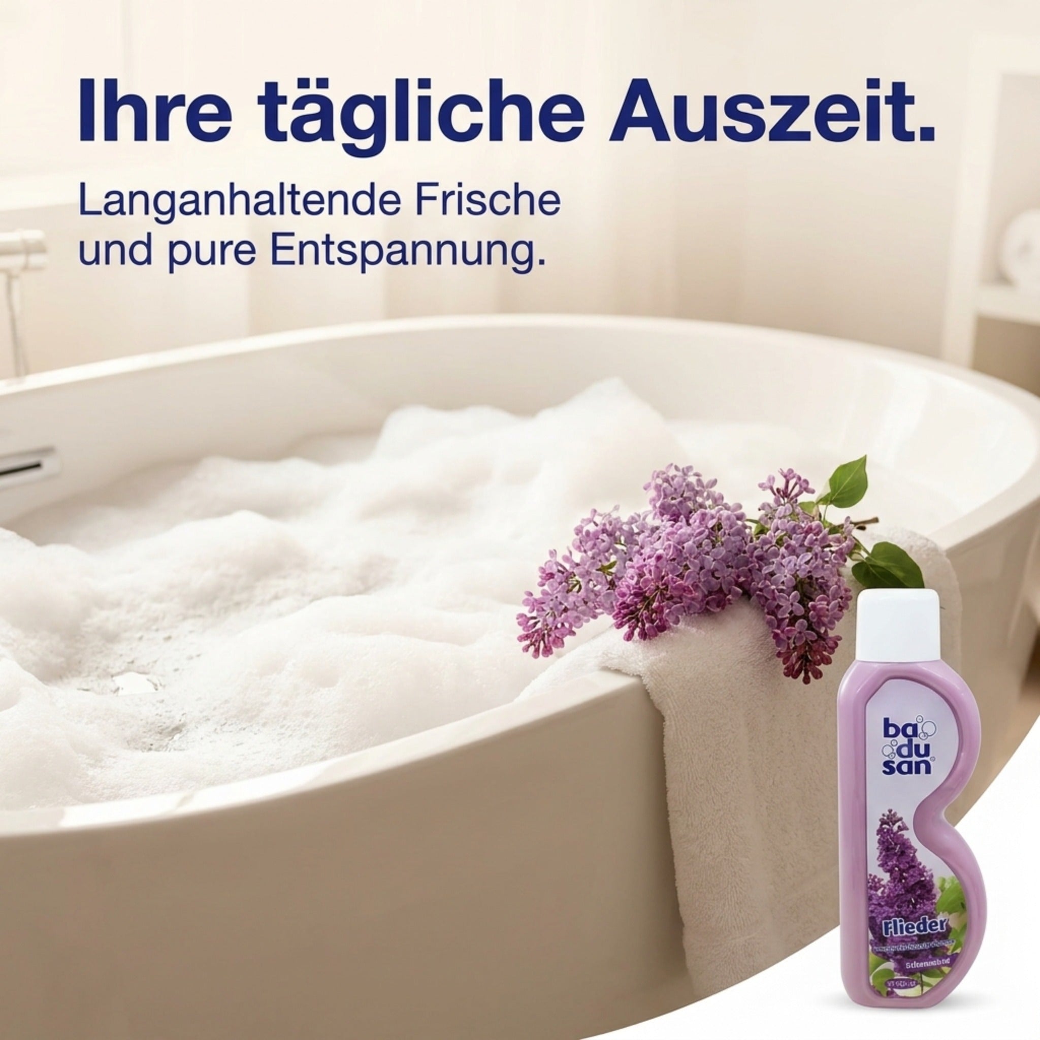 Badusan Schaumbad Flieder 750ml