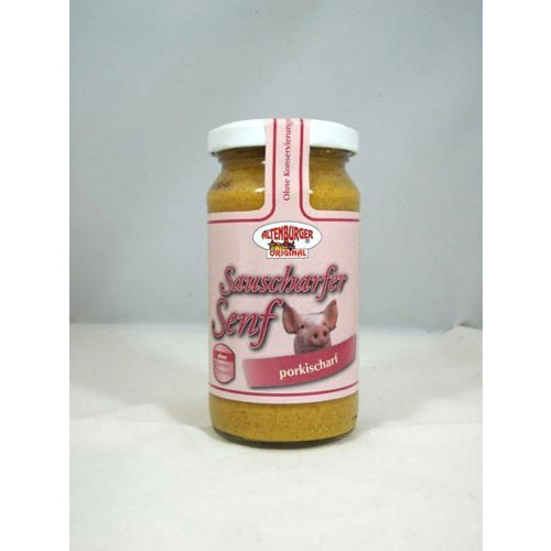 sauscharfer Senf (Altenburger), 200ml Glas
