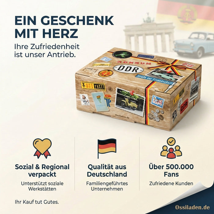 Bester Cousin - Süßigkeiten Set DDR L - Ossiladen I Ostprodukte Versand