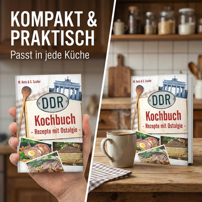 DDR Kochbuch - Rezepte mit Ostalgie - 114 Seiten