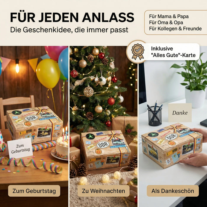 Legenden wurden 1989 geboren - Spezialitäten Set M - Ossiladen I Ostprodukte Versand