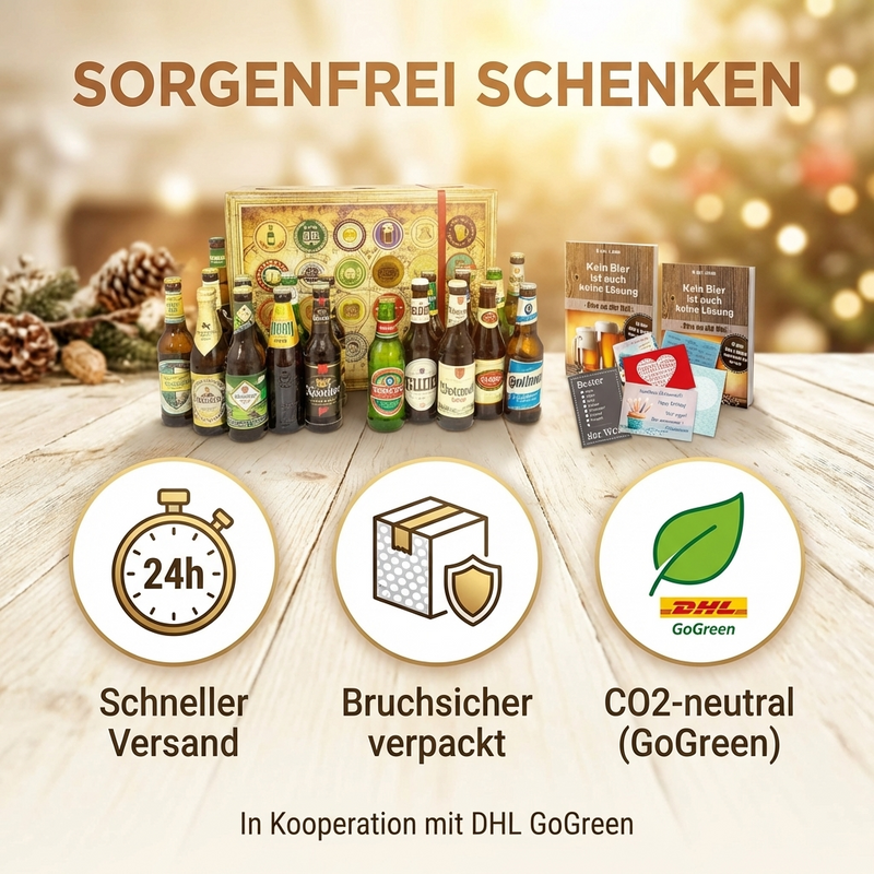 24x Beste Biere Welt & Deutschland Bierbox
