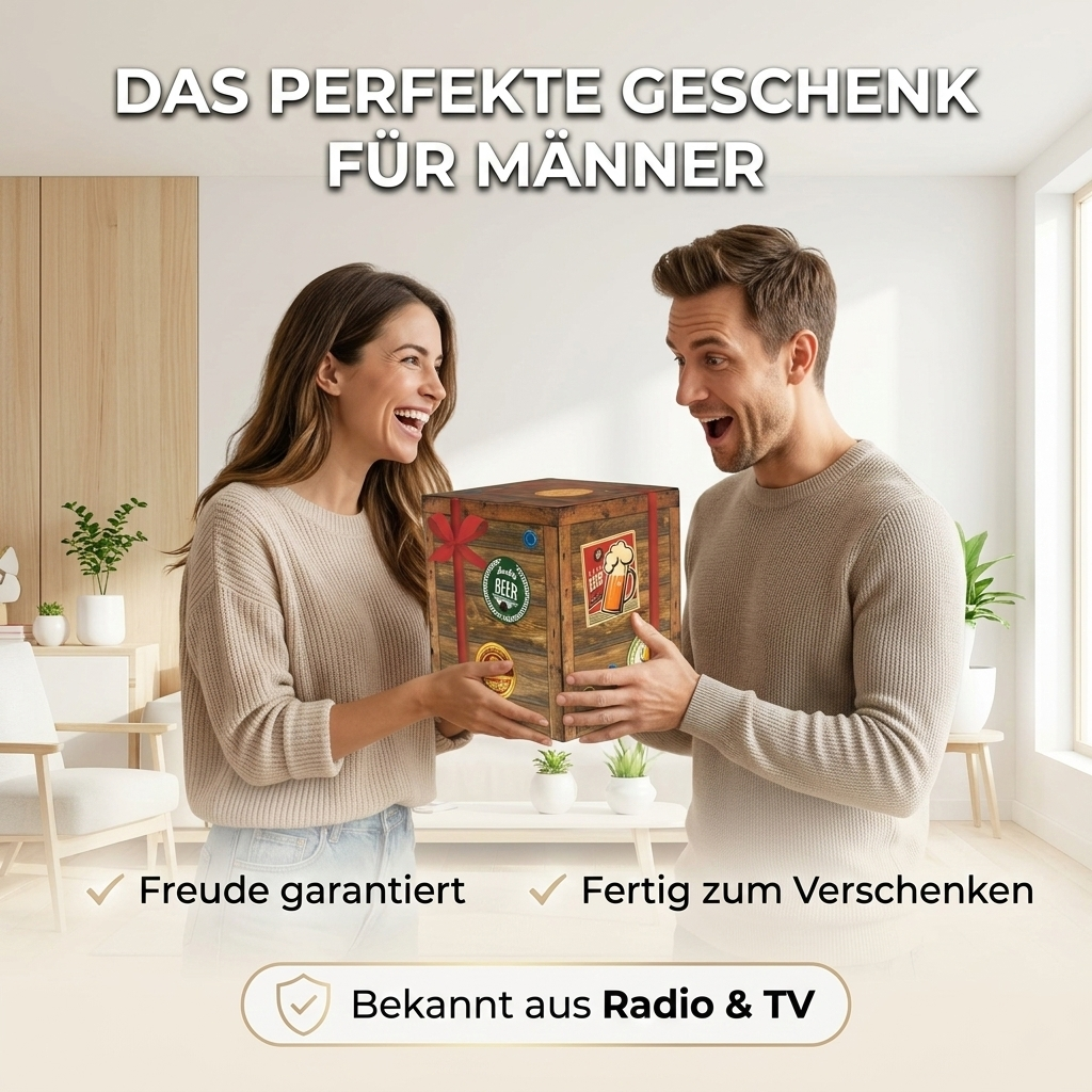 Geschenkbox "Ostbiere" 9 Flaschen DDR Marken