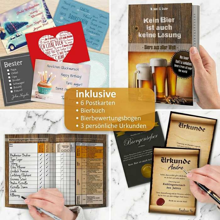 12 Beste Biere der Welt in Geschenkbox