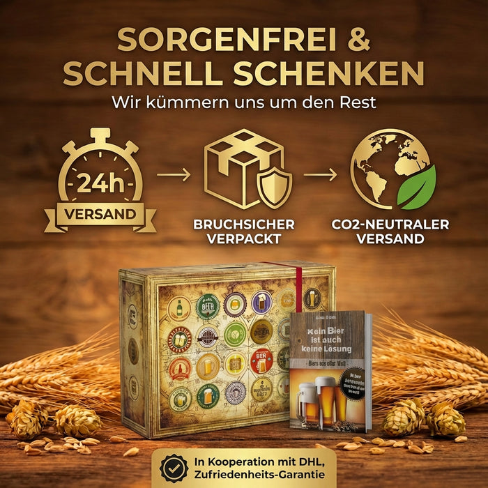 24x Beste Biere Welt & Deutschland Bierbox