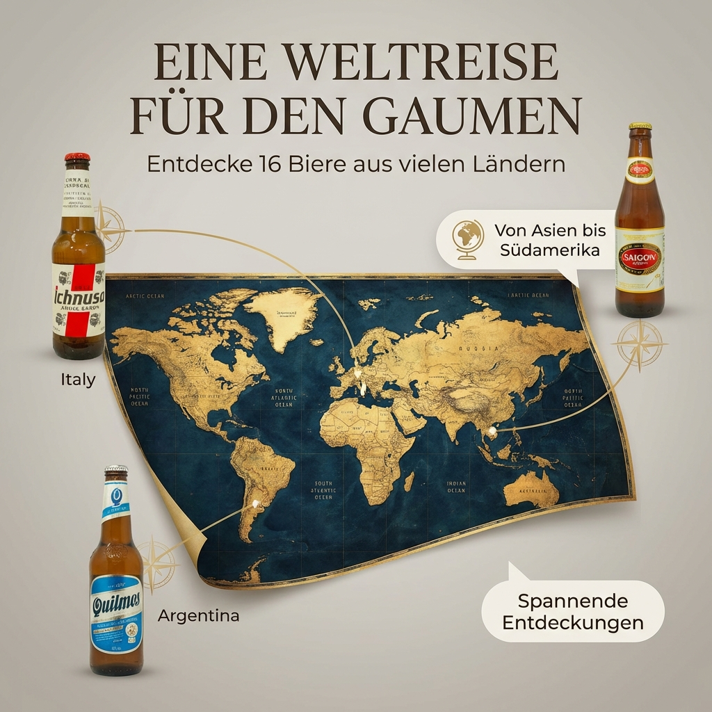 Beste Biere Welt 16er Set - Mehrweg