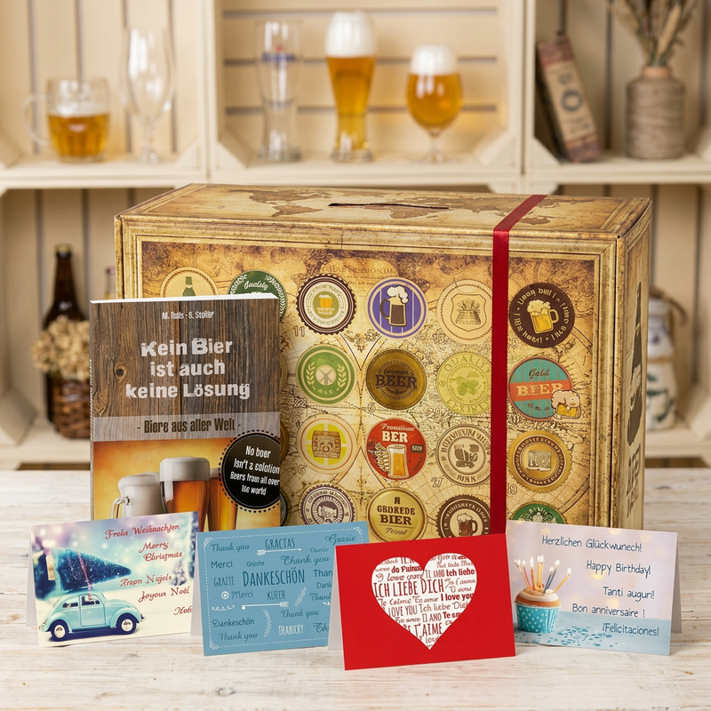 24x Beste Biere Welt & Deutschland Bierbox