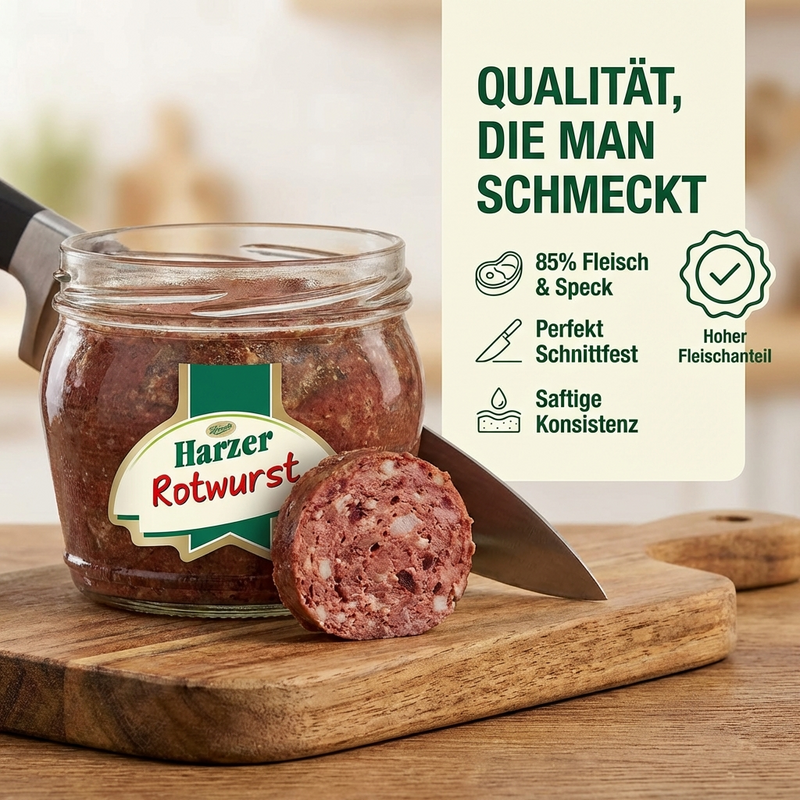 Keunecke Harzer Rotwurst, 200g