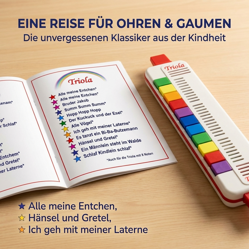 Triola Musik für Kinder Band 4 Liederbuch - leichtes Spiel nach bunten Noten - 11 weitere beliebte Kinderlieder