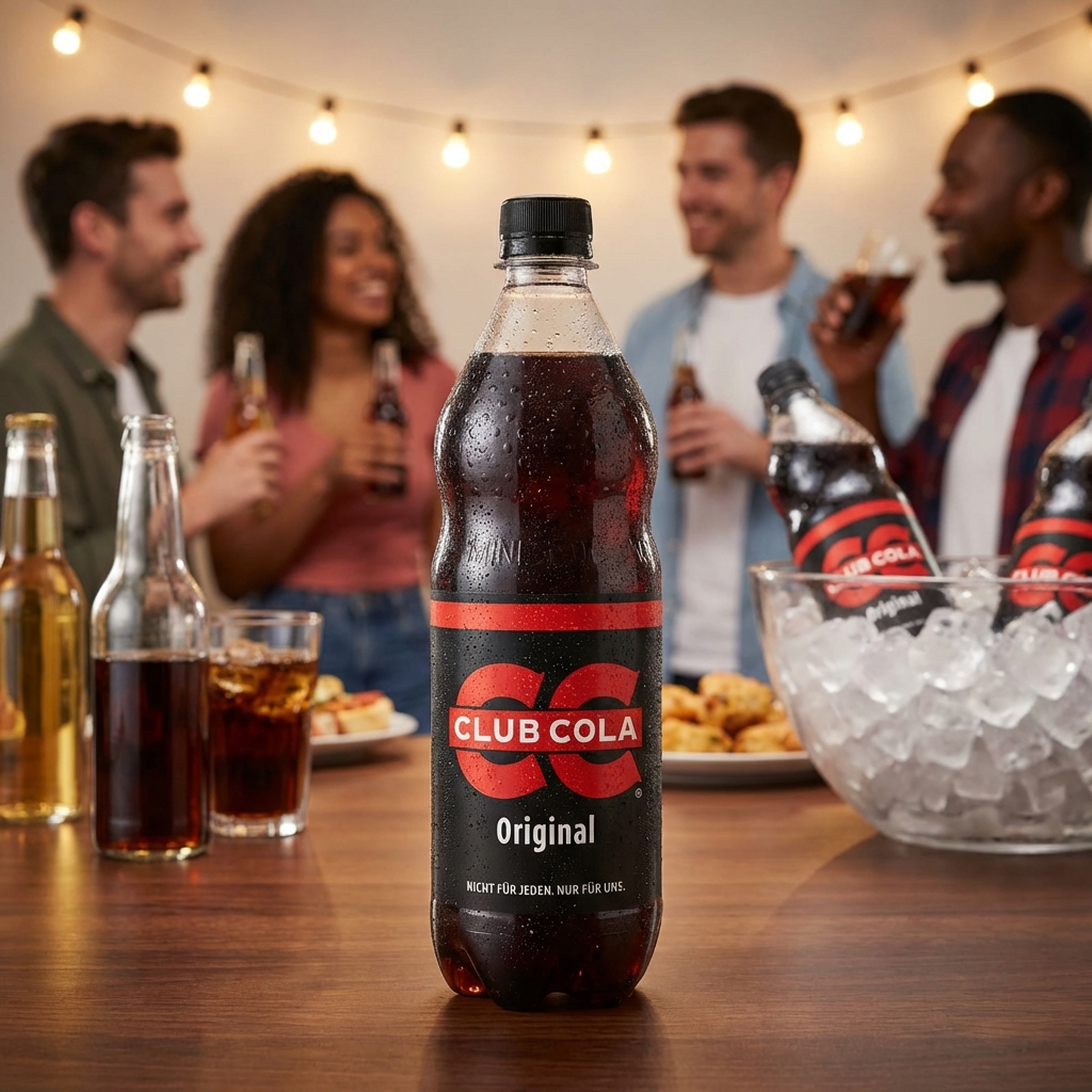 Club Cola 1L - Inkl. Pfand - Cola-Geschmack mit leichter Koffein-Note - der Klassiker mit Kultstatus
