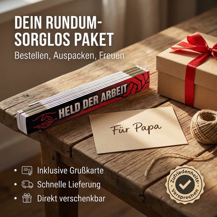 Zollstock "Held der Arbeit"