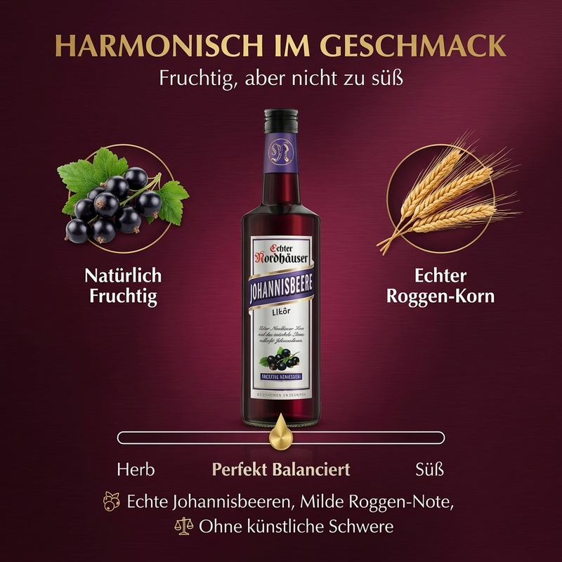 Echter Nordhäuser Johannisbeere, 0,7l