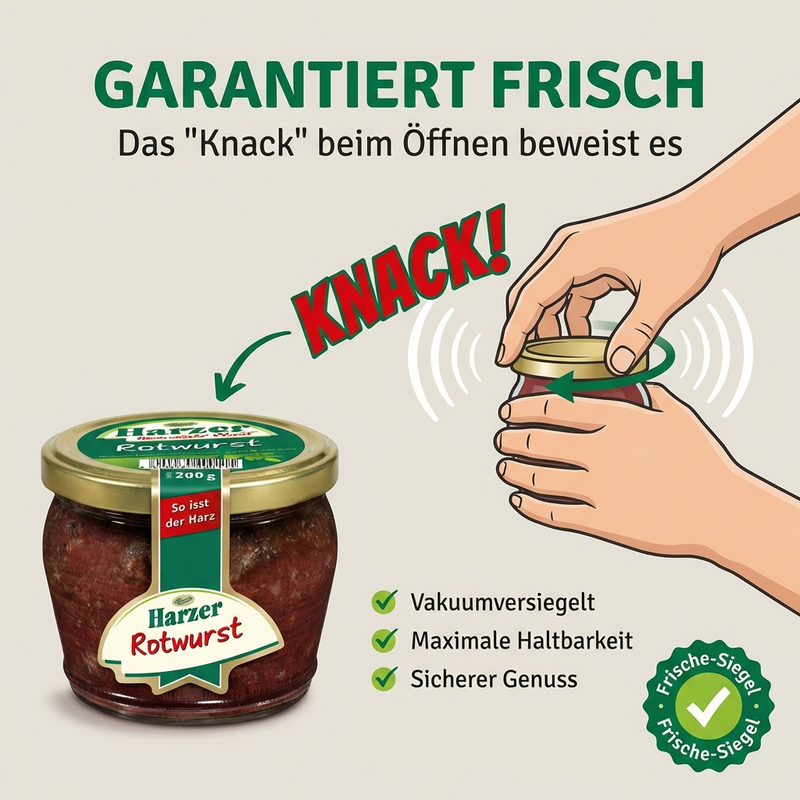 Keunecke Harzer Rotwurst, 200g