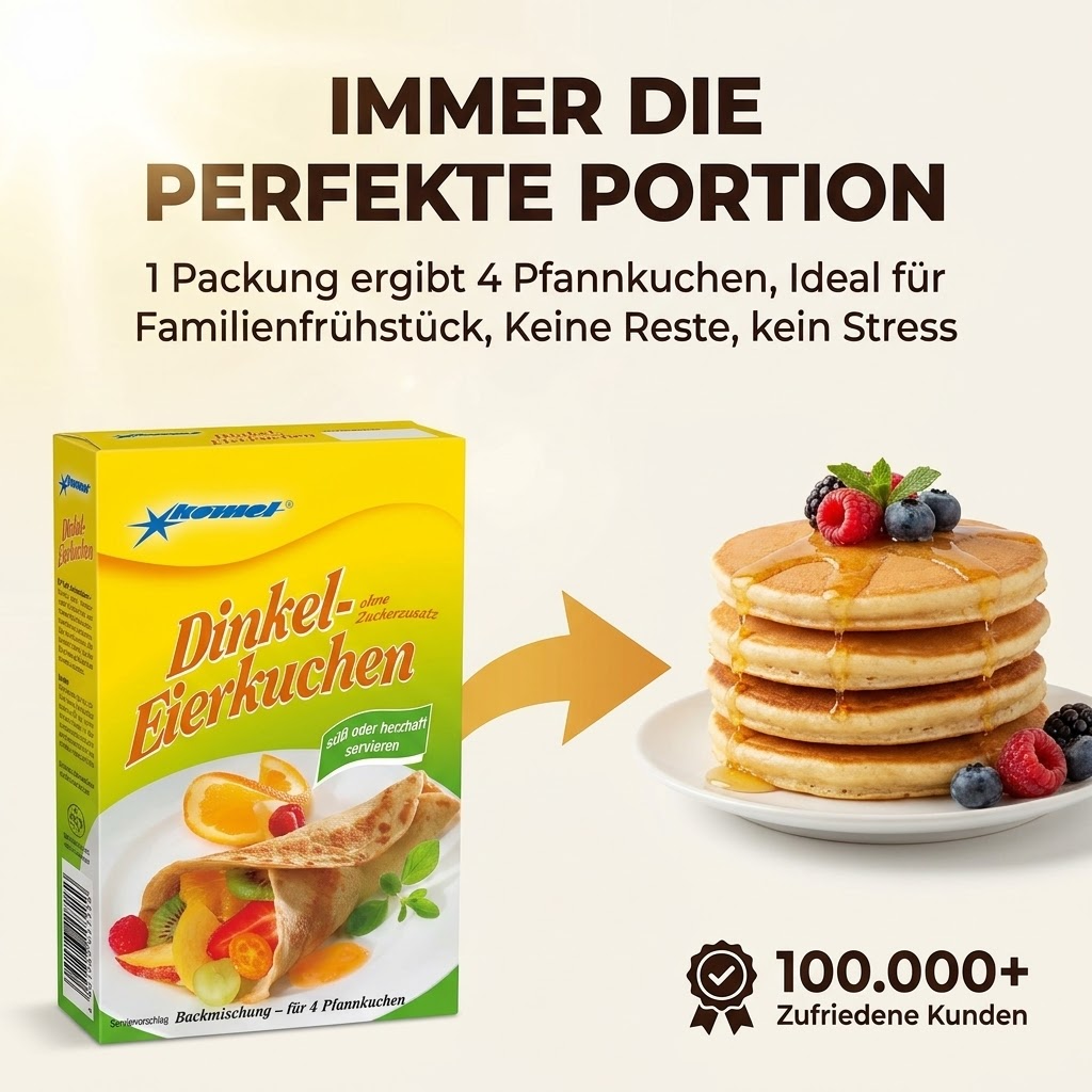Dinkel-Eierkuchen (Komet)