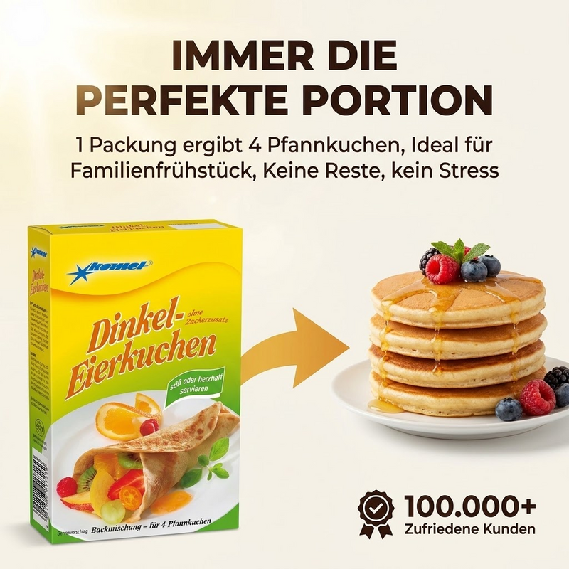 Dinkel-Eierkuchen (Komet)