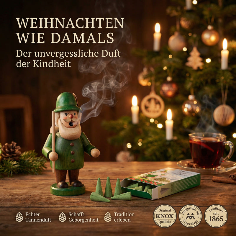 Knox Räucherkerzen mit Tannenduft - 24 Stück