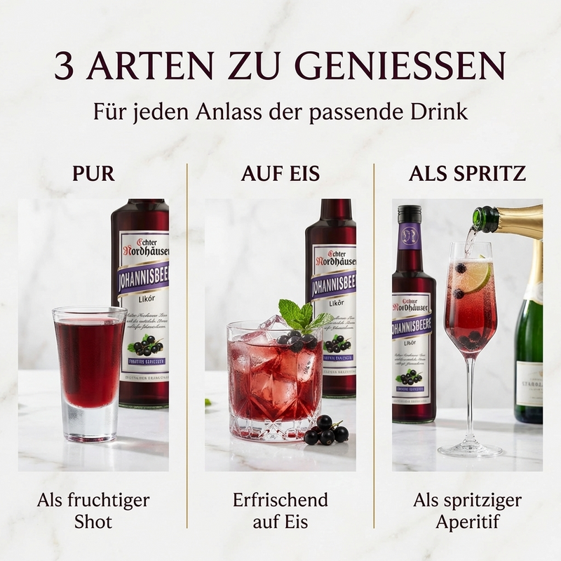 Echter Nordhäuser Johannisbeere, 0,7l