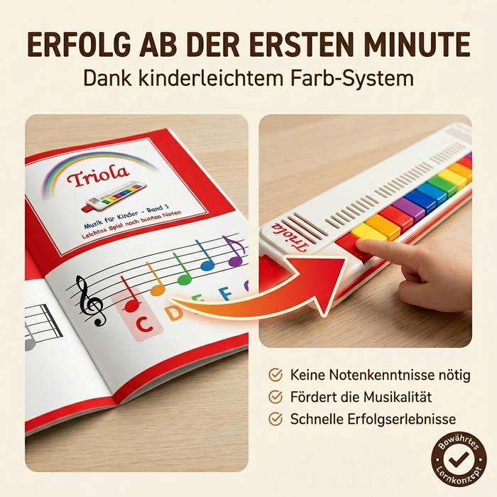 Triola Musik für Kinder Weihnachten Band 2 Liederbuch - leichtes Spiel nach bunten Noten - 11 Weihnachtslieder für Kinder